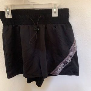 Black gymshark shorts